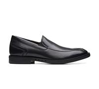 Clarks Un Hugh Step Chaussures en Cuir Noir Taille 42, Noir, 43 EU