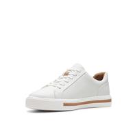 Clarks Originals Chaussures Un Maui Lace Cuir blanc Taille 35,5
