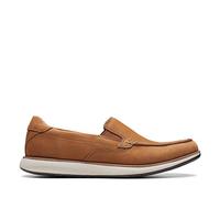 Clarks Un Pilot Step Chaussures en cuir marron clair Taille 43