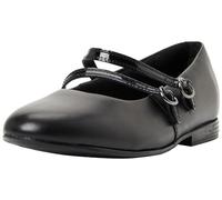 Clarks uniseks-volwassene Finja Bar Y. Schoen Zwart Leder,42 EU