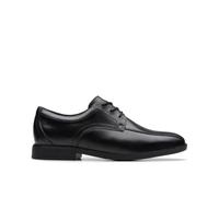 Clarks uniseks-volwassene Jonwin Loop Y Schoen Zwart Leder,42.5 EU