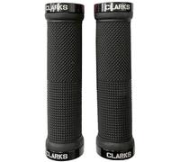 Clarks Vice Lock-On Handlebar Grip Black With Black Anodised End