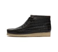 Clarks - Wallabee Boot Crocodile Distress - Homme - Chaussures - Noir - Taille: 43 EU