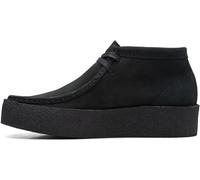 Clarks Wallabee Cup Boot 68988 (Nubuck blanc), Noir/nubuck, 37.5 EU