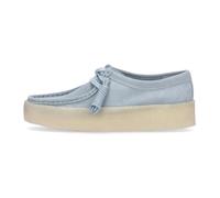Clarks - Wallabee Cup Moccasin Shoe - Femme - Chaussures - Bleu - Taille: 37 EU