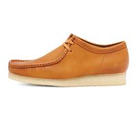 Clarks - Wallabee Tan Waxy Leather - Homme - Chaussures - Brun - Taille: 40 EU
