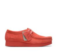 Clarks Femme WallabeeEVO Basket, Coral Suede, 42 EU