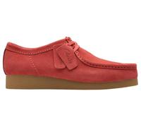 Clarks WallabeeEVO, Derby aux femmes, Red Suede,