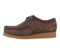 Clarks - WallabeeEVO Suede - Femme - Chaussures - Brun - Taille: 45 EU