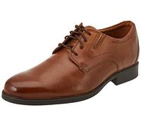 Clarks Whiddon Plain, Plat Oxford Homme, Tan Foncé, 47 EU