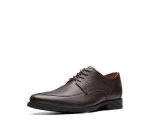 Clarks Whiddon Tablier Oxford pour Homme, Marron Fonc, 44 EU