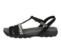 Clarks Women's Amanda Tealite Sports Sandal, Noir/nubuck, 41.5 EU
