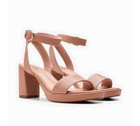 Clarks Women's Ambyrlyn Bay Pump, Warm Beige Lea, 39.5 EU