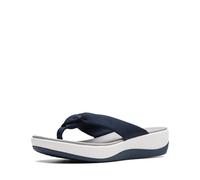 CLARKS Women's Arla Glison Platform, Blue Heather Fabric, 12 Medium US