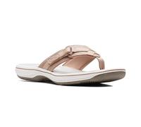 Clarks Femme Breeze Sea Tongues, Taupe, 38 EU