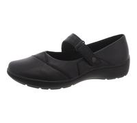 Clarks Women's Cora Gema Mary Jane Flat, Einheitsgröße Weit, Cuir Noir, 6 UK Wide