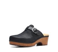 Clarks Women's Paizlee Nora Clog, Daim Noir, 40 EU