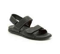 Clarks Worthy Sky5, Sandales homme - Noir (Black Leather), 44 EU (9.5 UK)