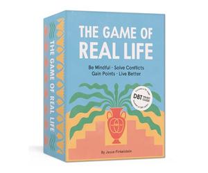 Clarkson Potter The Game of Real Life: Be Mindful. Solve Conflicts. Gain Points. Live Better. (Includes a 96-Page Pocket Guide to DBT Skills!) Card Games