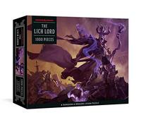 Clarkson Potter The Lich Lord Puzzle: 1000-Piece Jigsaw Puzzle Featuring The Iconic Cover Art from The Dungeon Master's Guide