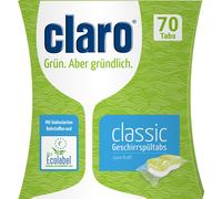 claro ÉCO Tablettes Lave-Vaisselle Classic - 70 pièces