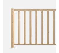 Kit de remplissage sapin pour garde-corps bois 1,93m, Claro KORDO