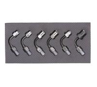 CLAS Equipements 6 adaptateurs coudés pour Tester la Haute Pression des Moteurs Diesel - AC 0805