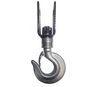 CLAS Equipements Ensemble Crochet Acier pour Grue 1T Pliable Oh 0335 - SA 0336