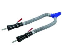 CLAS Equipements Sortie Double pour extracteur de gaz d'échappement EG 0405 - EG 0406