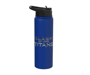 Clash of the Titans Logo Stainless Steel Insulated Water Bottle