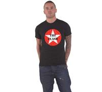 Clash the - Rock Off officially licensed products The Clash T Shirt Star Badge Logo Nouveau Officiel Homme Noir Size M