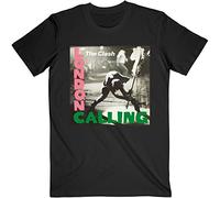 Clash - the - T-Shirt # S Unisex Black # London Calling [Import]