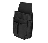 Clasken Sac à outils pour ceinture, pochette à outils pour électricien, noir, polyester, 13,5 cm x 25 cm