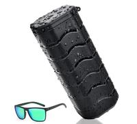 ClaspVital Étui de lunettes de soleil tactique à coque rigide, résistant à l'écrasement et à l'eau de qualité militaire pour extérieur/voyage - Compatible avec lunettes de soleil Ray-Ban, Oakley, Maui