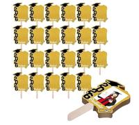 Class 2026 Fan Set, Portrait Cutout Props, Handheld Party Fans, Commemorative Gift Wedding Travel for School College Birthday Festival Congrats Ceremony Memory Display Use