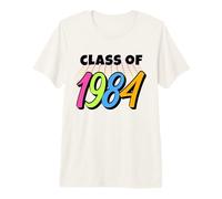 Class of 1984 High School College Graduate T-Shirt Haut de Gamme