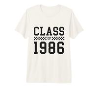 Class of 1986 High School College Graduate T-Shirt Haut de Gamme