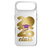 Class of 2026 Graduation Golden Numbers Cap Diploma Coque pour iPhone Air