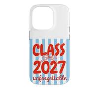 Class of 2027 Unforgettable Back to School Coque pour iPhone 14 Pro