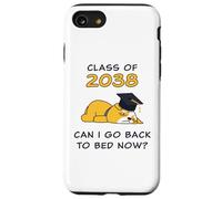 Class of 2038 - Can I Go Back to Bed Now? Funny Graduate Dog Coque pour iPhone SE (2020) / 7/8