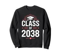 Class of 2038 Chapeau Diplôme Étudiant Fierté Réussite Sweatshirt
