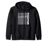 Class of 2039 Grow with Me First Day of School Graduation Sweat à Capuche