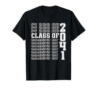 Class of 2041 Grow with Me First Day of School Graduation T-Shirt