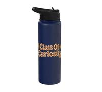 Class Of Curiosity Back To School Student Design Stainless Steel Insulated Water Bottle
