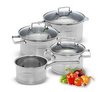 Batterie De Cuisine 7 Pieces Inox C-KTS4016