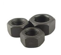 Classe 12.9, écrou haute résistance, écrou noirci, écrou hexagonal, écrou, M6-M36 M22-M10 [10 pièces]