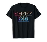 Classe 2023 Gradient de Science la Table périodique T-Shirt