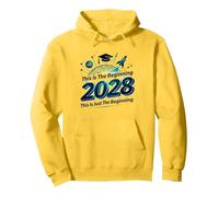 Classe 2028 : ce n'est Que Le début Sweat à Capuche, Unisexe pour Adultes, Citron, XL