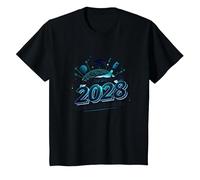 Classe 2028 : ce n'est Que Le début T-Shirt, Enfant, Noir, 4 Ans