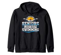 e 2024 Seniors Just Keep Swimming Sweat à Capuche